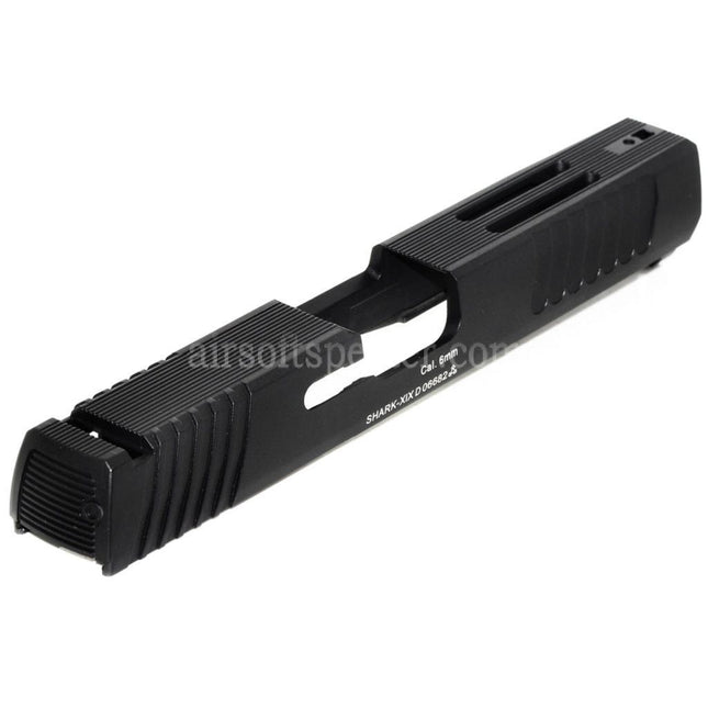 APS Aluminum Slide For APS SHARK Series 6mm 4.5mm GBB Pistols Airsoft Black