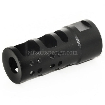 AIRSOFT SPECTER 53mm R2 556 Style Metal Muzzle Brake Flash Hider For -14mm CCW Counter-Clockwise Thread Barrel Rifles