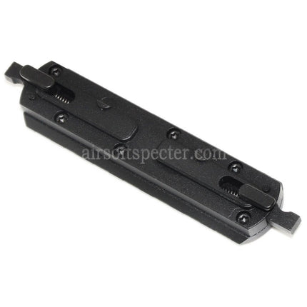 AIRSOFT SPECTER 7-Slots Rail Section M-LOK QD Mount Black