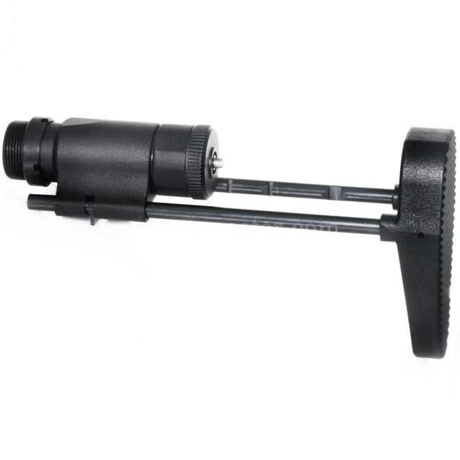 AIRSOFT SPECTER 6-Position PDW Retractable Sliding Stock for Tokyo Marui M4 Series AEG Rifles Black