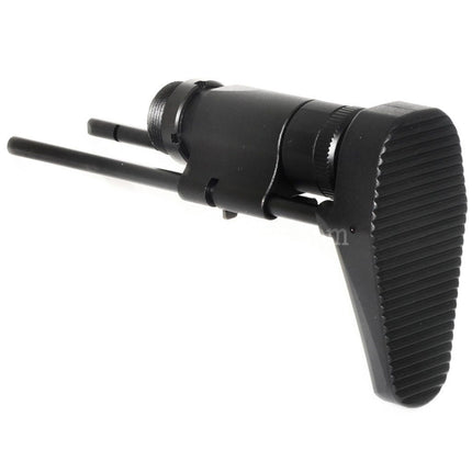 AIRSOFT SPECTER 6-Position PDW Retractable Sliding Stock for Tokyo Marui M4 Series AEG Rifles Black