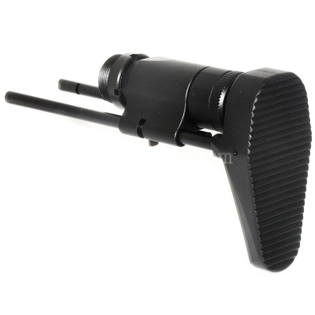 AIRSOFT SPECTER 6-Position PDW Retractable Sliding Stock for Tokyo Marui M4 Series AEG Rifles Black