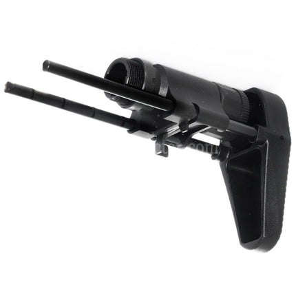 AIRSOFT SPECTER 6-Position PDW Retractable Sliding Stock for Tokyo Marui M4 Series AEG Rifles Black