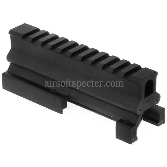 CYMA 130mm High Low 20mm Rail Scope Mount Set for CYMA Tokyo Marui VFC MP5 Series GBB AEG Rifles Airsoft Black