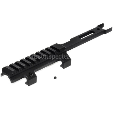 AIRSOFT SPECTER 215mm Extended Top Rail Scope Mount for CYMA Tokyo Marui MP5K Series AEG Rifles Airsoft Black