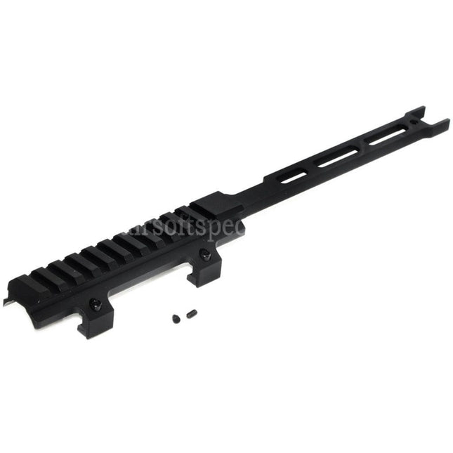 AIRSOFT SPECTER 295mm Extended Top Rail Scope Mount for CYMA Tokyo Marui MP5 Series AEG Rifles Airsoft Black
