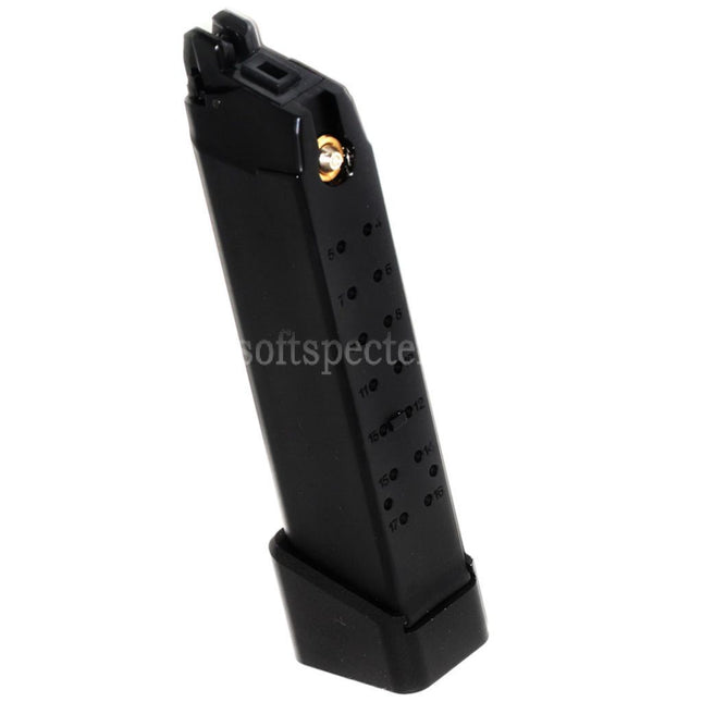 DOUBLE BELL 25rd Gas Magazine for G17 G18C G34 G35 G-Series GBB Pistols Airsoft Black