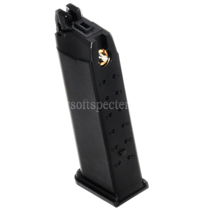 DOUBLE BELL 20rd Gas Magazine for G19 G23 G26 Series GBB Pistols Airsoft Black
