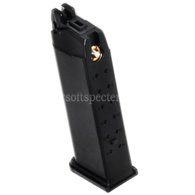 DOUBLE BELL 20rd Gas Magazine for G19 G23 G26 Series GBB Pistols Airsoft Black