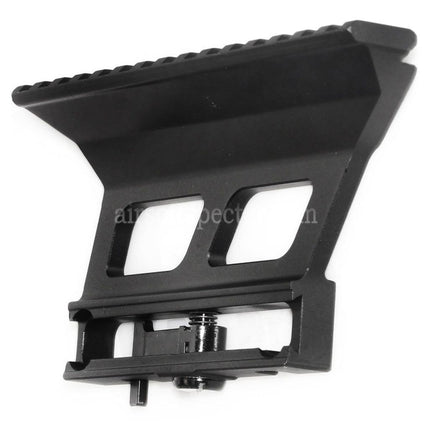 CYMA 155mm Aluminum Railed QD Scope Mount for SVD AK Series AEG Rifles Airsoft Black