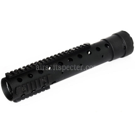 CYMA 323mm Aluminium MK12 SPR Mod 0 Free Float Handguard Rail System For M4 M16 Series AEG Rifles Airsoft Black