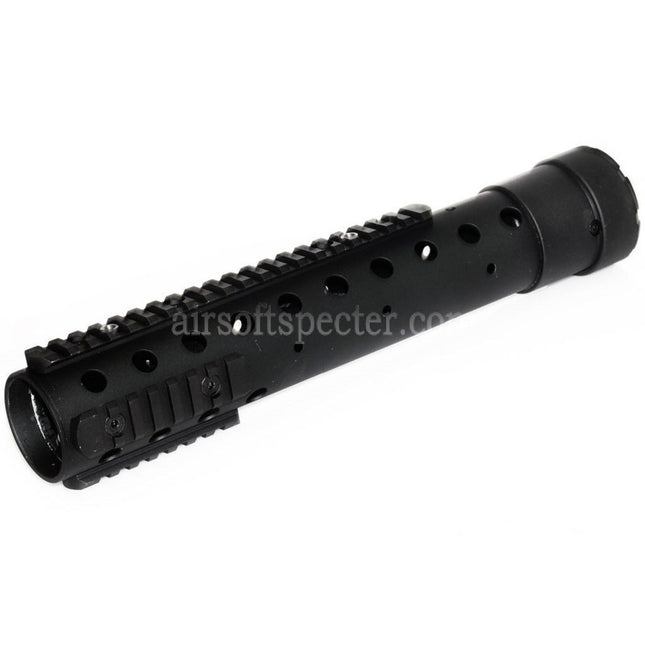 CYMA 323mm Aluminium MK12 SPR Mod 0 Free Float Handguard Rail System For M4 M16 Series AEG Rifles Airsoft Black