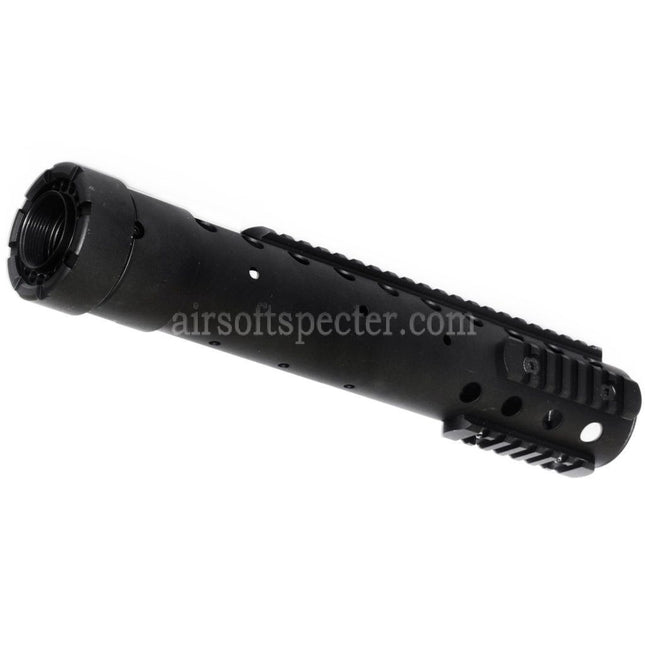 CYMA 323mm Aluminium MK12 SPR Mod 0 Free Float Handguard Rail System For M4 M16 Series AEG Rifles Airsoft Black