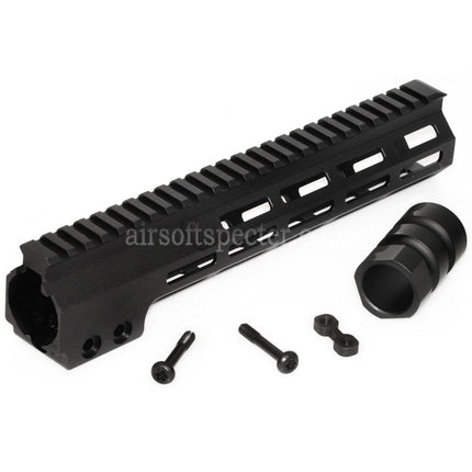 CYMA 267mm 10.5 Inches MK16 M-LOK Handguard Rail System for M4 M16 Series AEG Rifles Airsoft Black