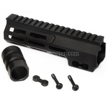 CYMA 178mm 7 Inches MK16 M-LOK Handguard Rail System for M4 M16 Series AEG Rifles Airsoft Black