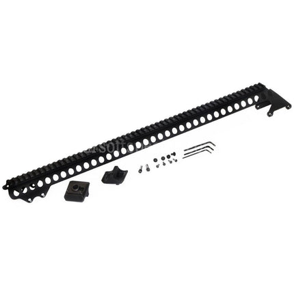 CYMA 537mm Aluminium Top Rail System For CYMA Tokyo Marui M870 Series Shotgun Airsoft Black
