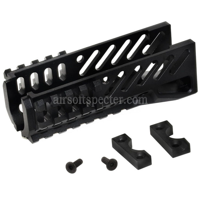 5KU CNC 119mm B-11 Classic Lower Handguard Rail System For D-Boys LCT GHK Tokyo Marui AKS-74U Series AEG GBB Rifles Airsoft