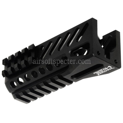 5KU CNC 119mm B-11 Classic Lower Handguard Rail System For D-Boys LCT GHK Tokyo Marui AKS-74U Series AEG GBB Rifles Airsoft