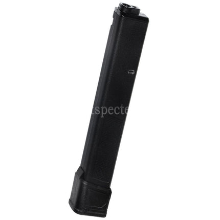 PTS 140rd EPM-AR9 Mid-Cap Enhanced Polymer Magazine For Classic Army PX9 G&G ARP9 Series AEG Rifles Airsoft Black