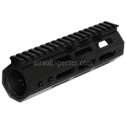 APS 7 Inches 178mm EMG NOVESKE NSR Gen 4 RIS M-LOK Handguard Rail System for AR M4 M16 Series AEG Rifles Airsoft Black