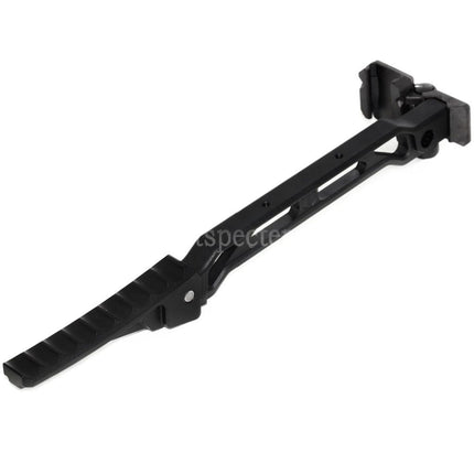 5KU 198mm AB-8R Style With Folding Mech Buttplate Stock For 1913 Picatinny Rail System Rifles Airsoft Black