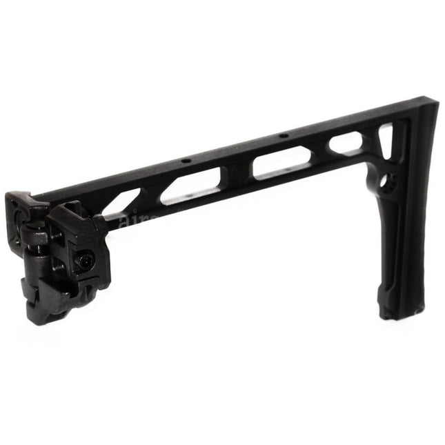 5KU 206mm SS-8 Style With Folding Mech Stock For 1913 Picatinny Rail System Rifles Airsoft Black