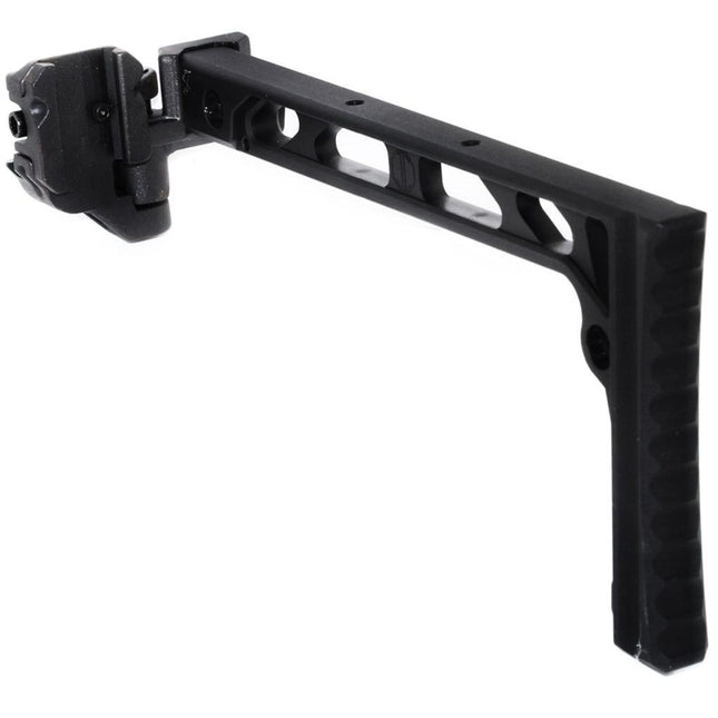 5KU 206mm SS-8 Style With Folding Mech Stock For 1913 Picatinny Rail System Rifles Airsoft Black