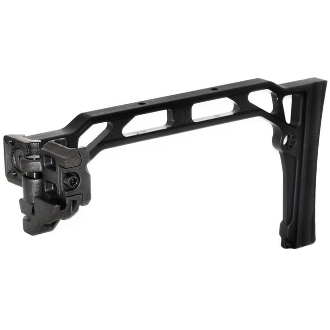 5KU 206mm SS-8R Style With Folding Mech Stock For 1913 Picatinny Rail System Rifles Airsoft Black