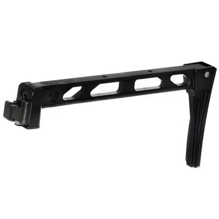 Crosse pliable 5KU style AB-8 198 mm pour fusils Airsoft D-Boys GHK LCT CYMA série AK Noir