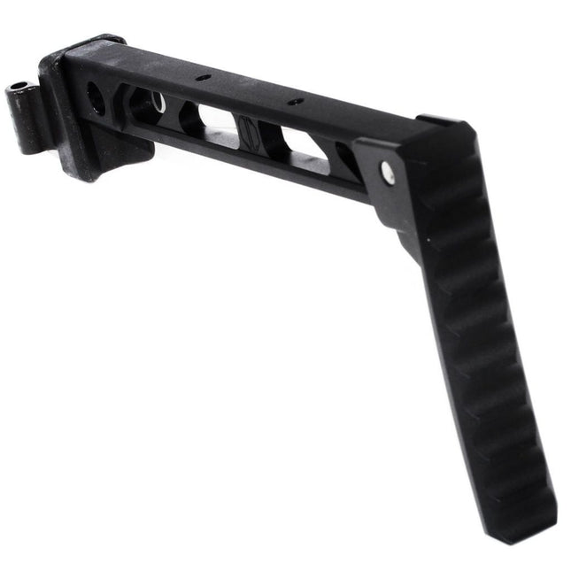 5KU 198mm AB-8 Style With Folding Buttplate Stock For D-Boys GHK LCT CYMA AK Series Rifles Airsoft Black