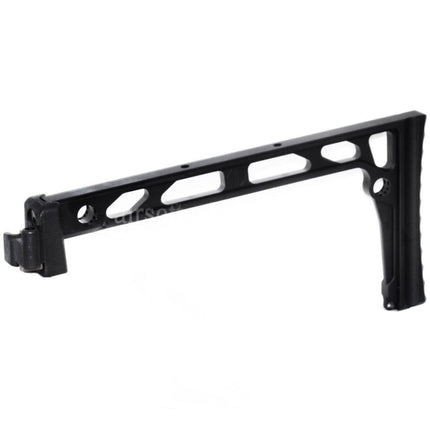 5KU 206mm SS-8 Style Buttplate Stock For D-Boys GHK LCT CYMA AK Series Rifles Airsoft Black