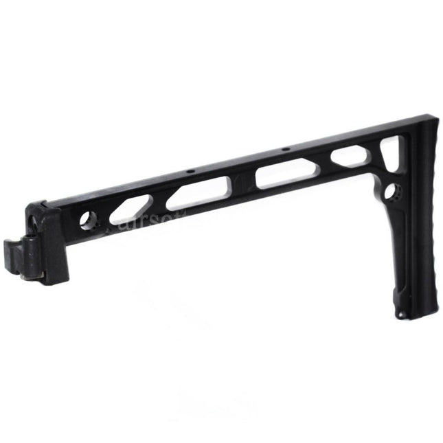 5KU 206mm SS-8 Style Buttplate Stock For D-Boys GHK LCT CYMA AK Series Rifles Airsoft Black