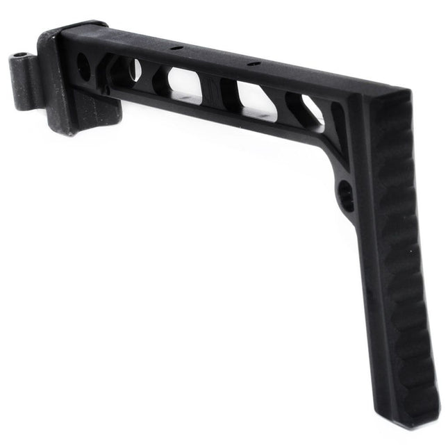 5KU 206mm SS-8 Style Buttplate Stock For D-Boys GHK LCT CYMA AK Series Rifles Airsoft Black
