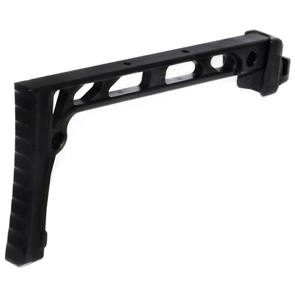 5KU 206mm SS-8 Style Buttplate Stock For D-Boys GHK LCT CYMA AK Series Rifles Airsoft Black