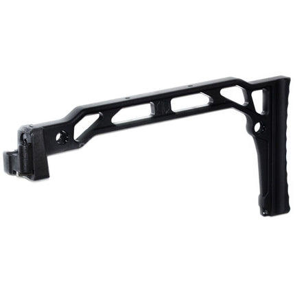 5KU 206mm SS-8R Style Buttplate Stock For D-Boys GHK LCT CYMA AK Series Rifles Airsoft Black