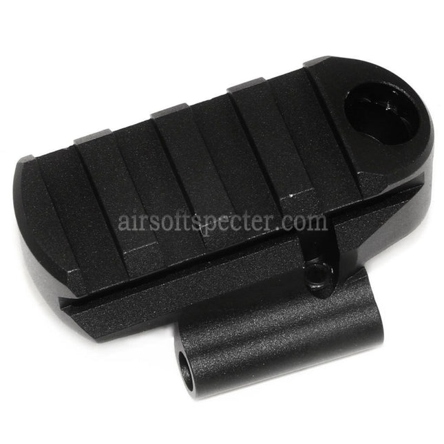5KU M1913 Picatinny Rail Stock Base Adaptor with QD Sling Hole For E&L AK Series Rifles Airsoft Black