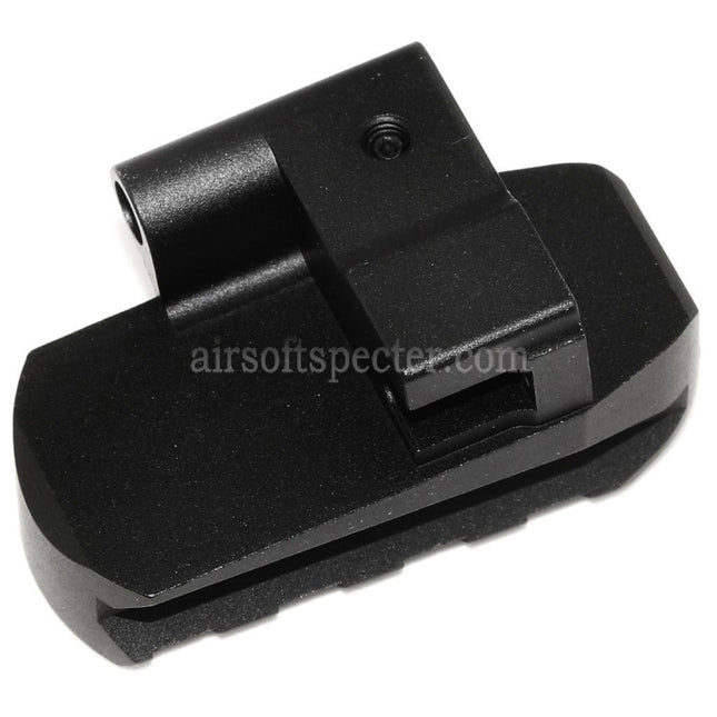 5KU M1913 Picatinny Rail Stock Base Adaptor with QD Sling Hole For E&L AK Series Rifles Airsoft Black