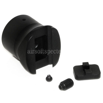 Adaptateur de tube de crosse 5KU M4 pour fusils Airsoft AEG Cybergun SIG MCX / MPX Noir
