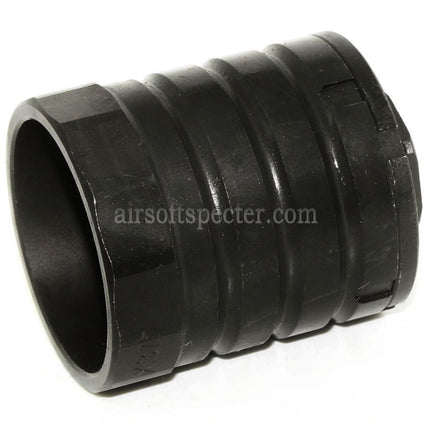 5KU 48mm 360 X37 Muzzle Brake Flash Hider With Blast Shield For -14mm CCW Counter-Clockwise Thread Barrel Rifles Airsoft Black