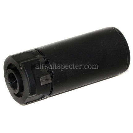 5KU 92mm Mini Suppressor Silencer with Spitfire Tracer For -14mm CCW Counter-Clockwise Thread Barrel Rifles Airsoft