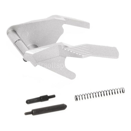 KF Airsoft Aluminum Slide Safety Lock Thumb Safety-Ambi For Tokyo Marui Hi-Capa GBB Pistols