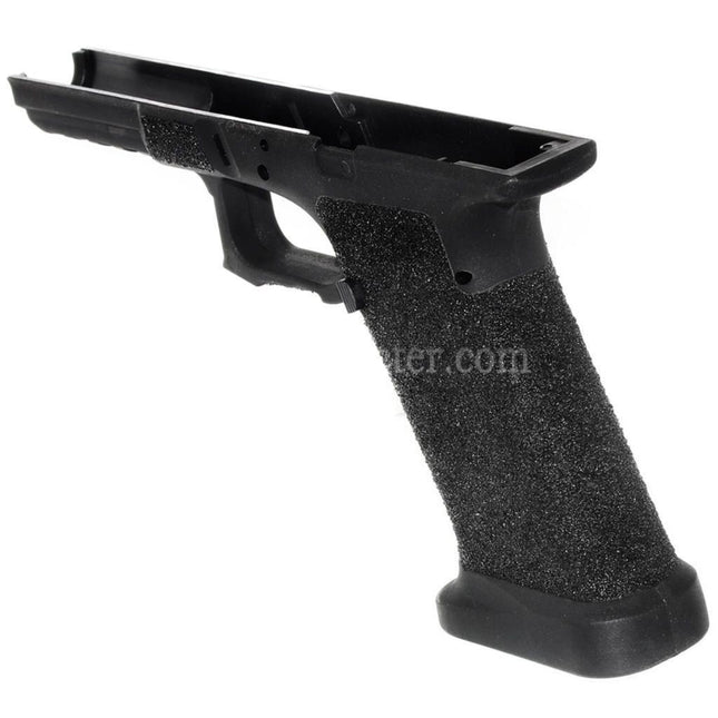 APS EMG Poignée polymère avec texturage pour châssis inférieur ACP601 ACP606 Black Hornet Tokyo Marui G17 G18C G34 G35 Series GBB Airsoft Noir