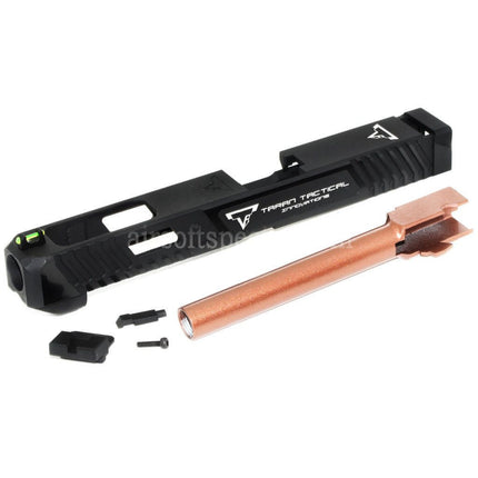 APS EMG TTI CNC Combat Master Barrel Slide Set For Elite Force VFC Umarex G17 Gen4 GBB Pistols Airsoft