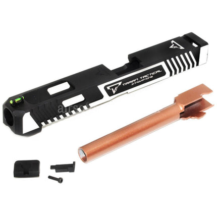 APS EMG TTI CNC Combat Master Barrel Slide Set For Elite Force VFC Umarex G17 Gen4 GBB Pistols Airsoft