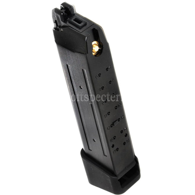 APS EMG TTI 23rd Co2 Magazine for G17 G18C G34 G35 G-Series GBB Pistols Airsoft Black