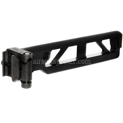5KU 162mm ST-6 Style AR M4 Stock with Folding Mech For M1913 Picatinny Rail System Rifles Airsoft Black