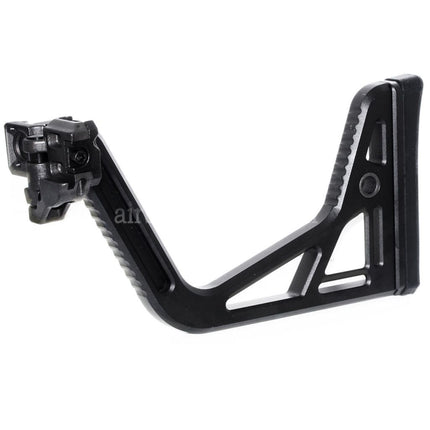 5KU Visor Folding Stock For MCX / MPX M1913 Picatinny Rail System Rifles Airsoft Black