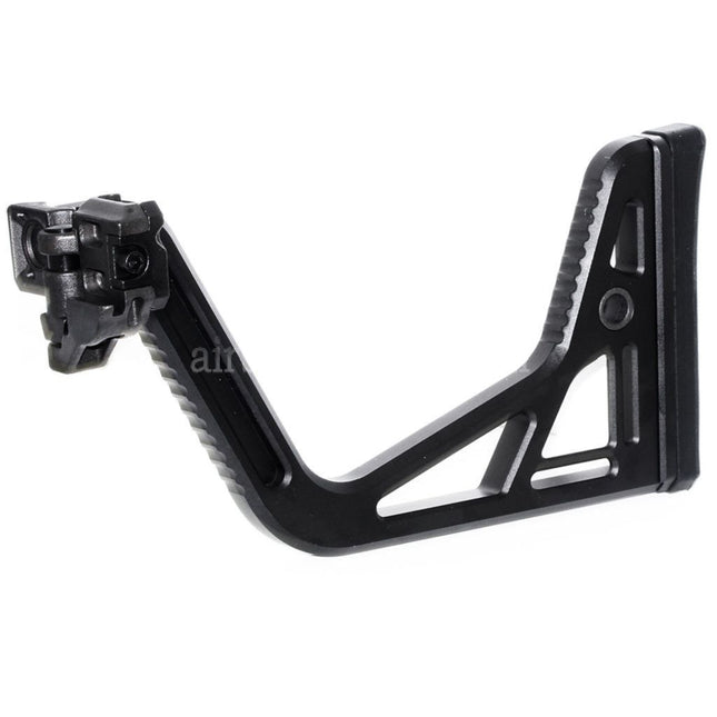 5KU Visor Folding Stock For MCX / MPX M1913 Picatinny Rail System Rifles Airsoft Black