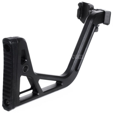 5KU Visor Folding Stock For MCX / MPX M1913 Picatinny Rail System Rifles Airsoft Black