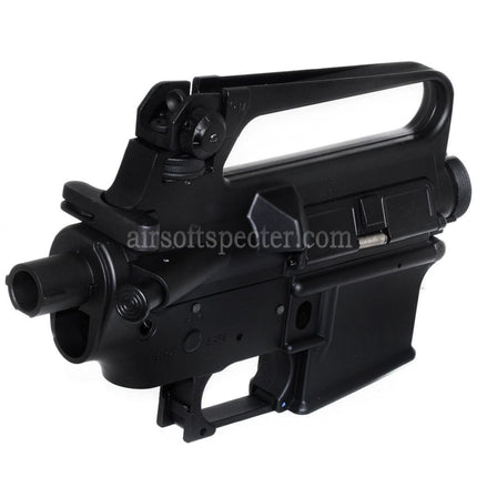 E&C M16A2 Upper Lower Metal Body Receiver For E&C Tokyo Marui M4 M16 Series AEG Rifles Airsoft Black